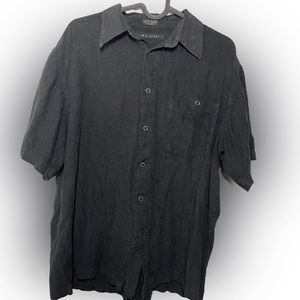 MENS RELAXED FIT SHORT SLEEVE SHIRT SIZE LARGE